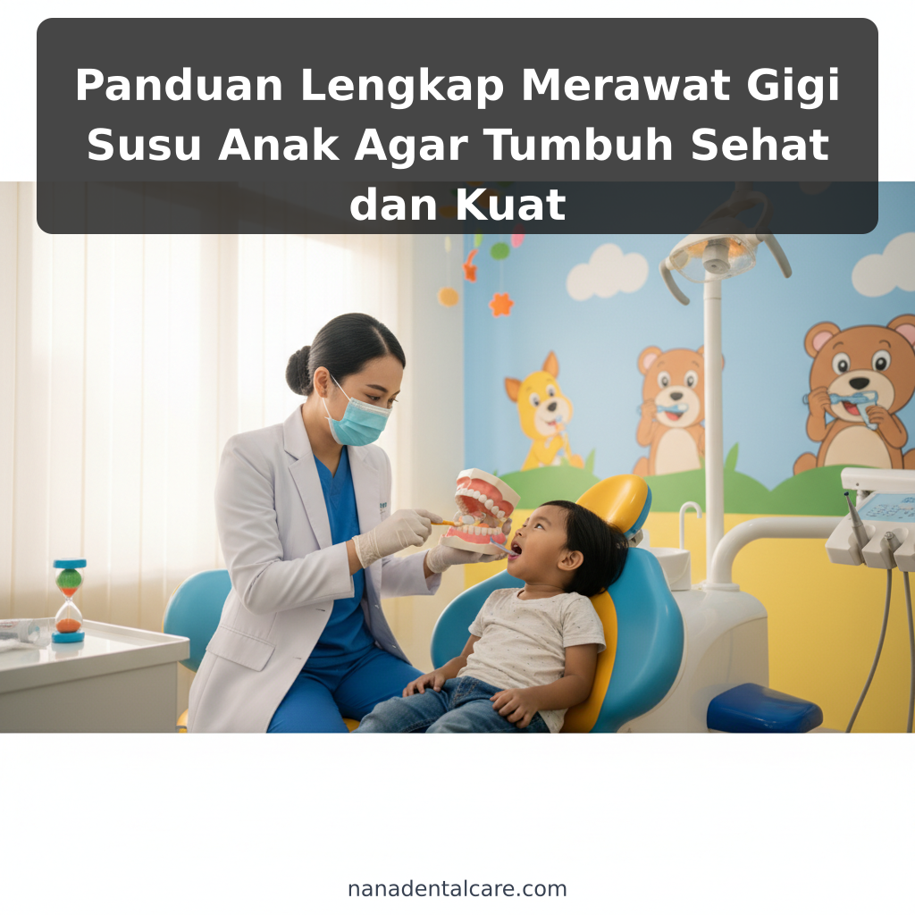 Panduan Lengkap Merawat Gigi Susu Anak Agar Tumbuh Sehat dan Kuat