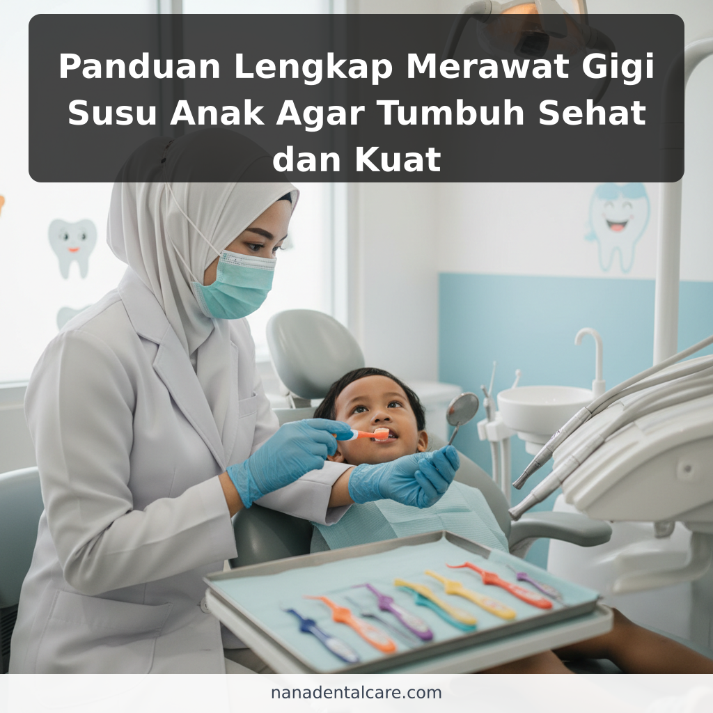Panduan Lengkap Merawat Gigi Susu Anak Agar Tumbuh Sehat dan Kuat - ilustrasi