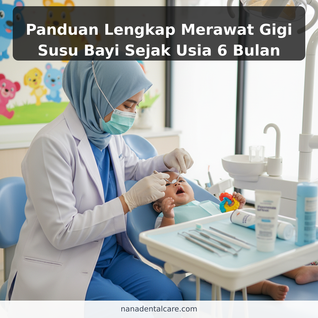 Panduan Lengkap Merawat Gigi Susu Bayi Sejak Usia 6 Bulan - ilustrasi