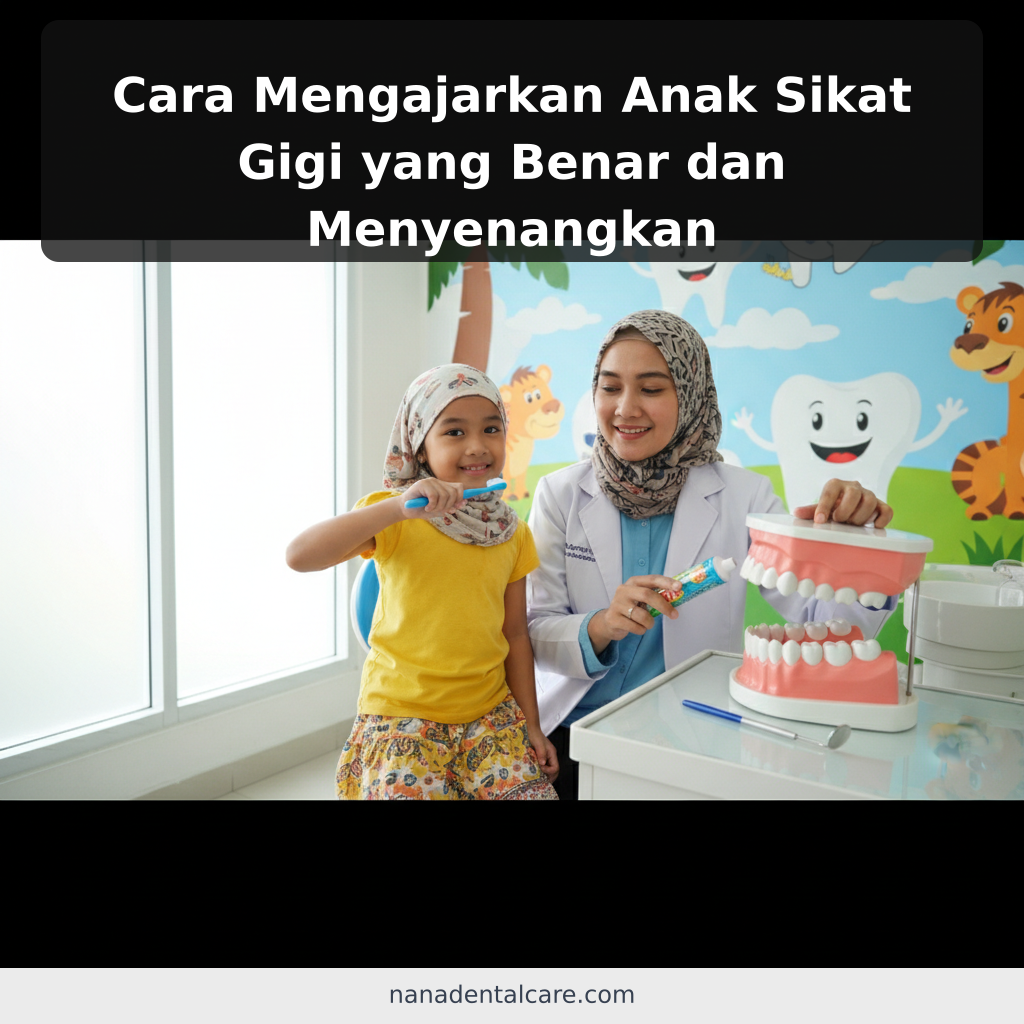 Cara Mengajarkan Anak Sikat Gigi yang Benar dan Menyenangkan