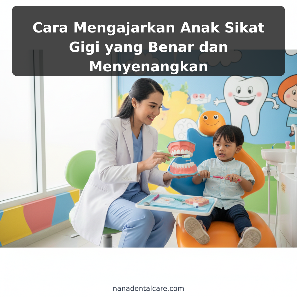 Cara Mengajarkan Anak Sikat Gigi yang Benar dan Menyenangkan - ilustrasi