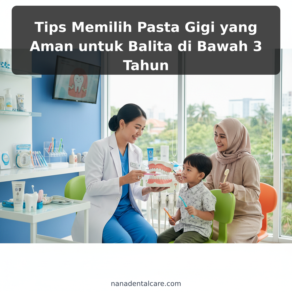 Tips Memilih Pasta Gigi yang Aman untuk Balita di Bawah 3 Tahun