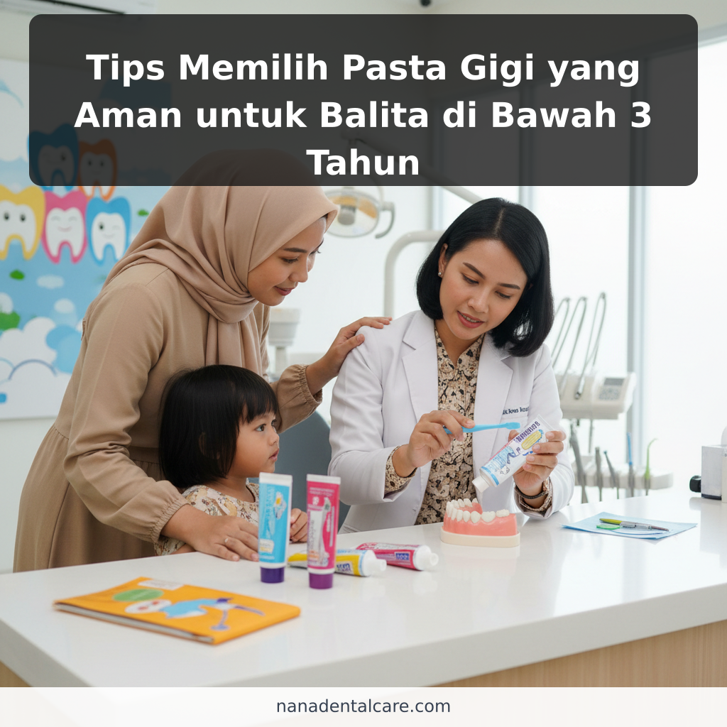 Tips Memilih Pasta Gigi yang Aman untuk Balita di Bawah 3 Tahun - ilustrasi