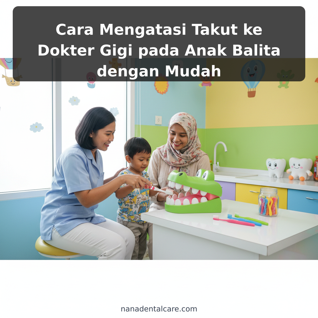 Cara Mengatasi Takut ke Dokter Gigi pada Anak Balita dengan Mudah