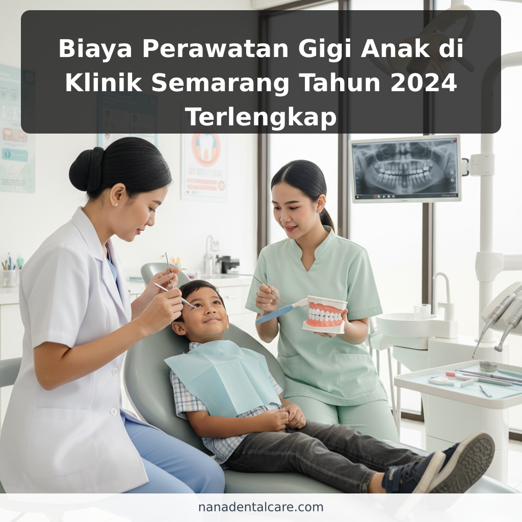 Biaya Perawatan Gigi Anak di Klinik Semarang Tahun 2024 Terlengkap