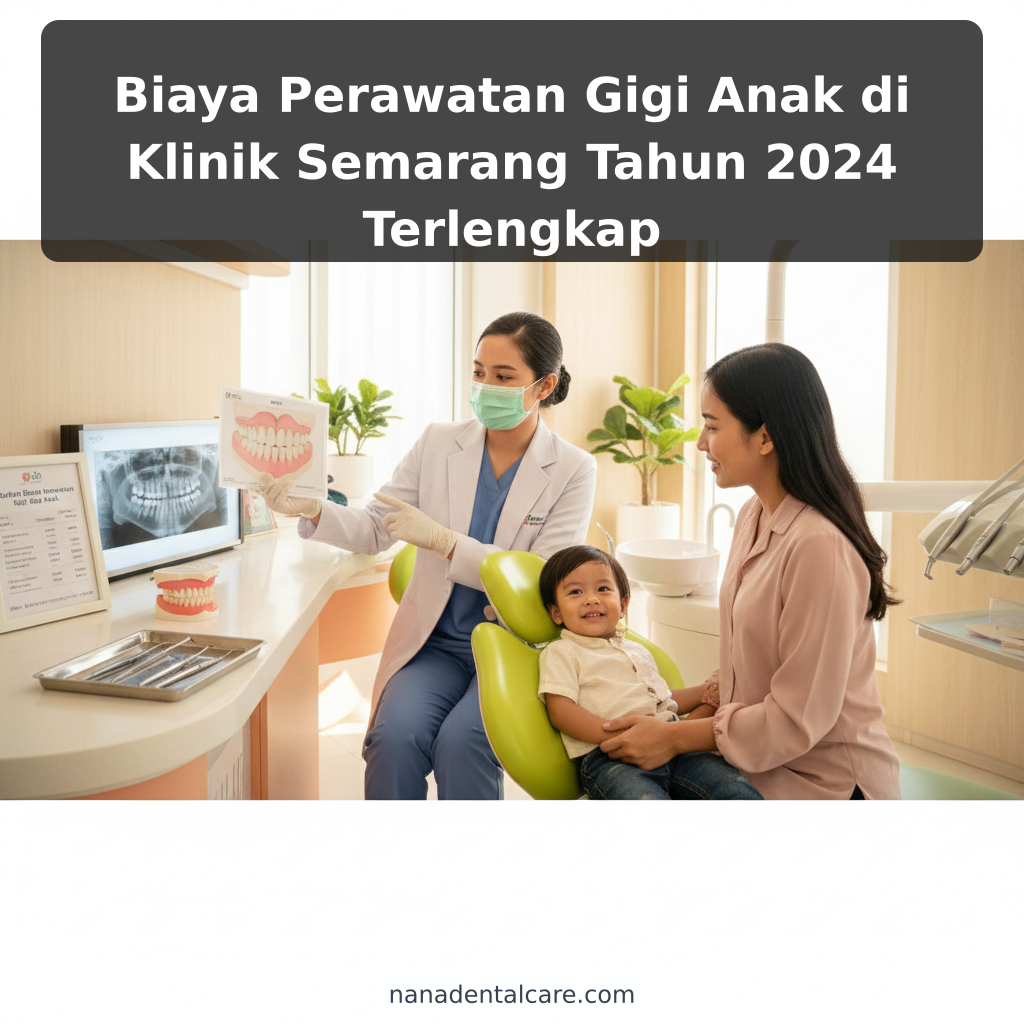 Biaya Perawatan Gigi Anak di Klinik Semarang Tahun 2024 Terlengkap - ilustrasi