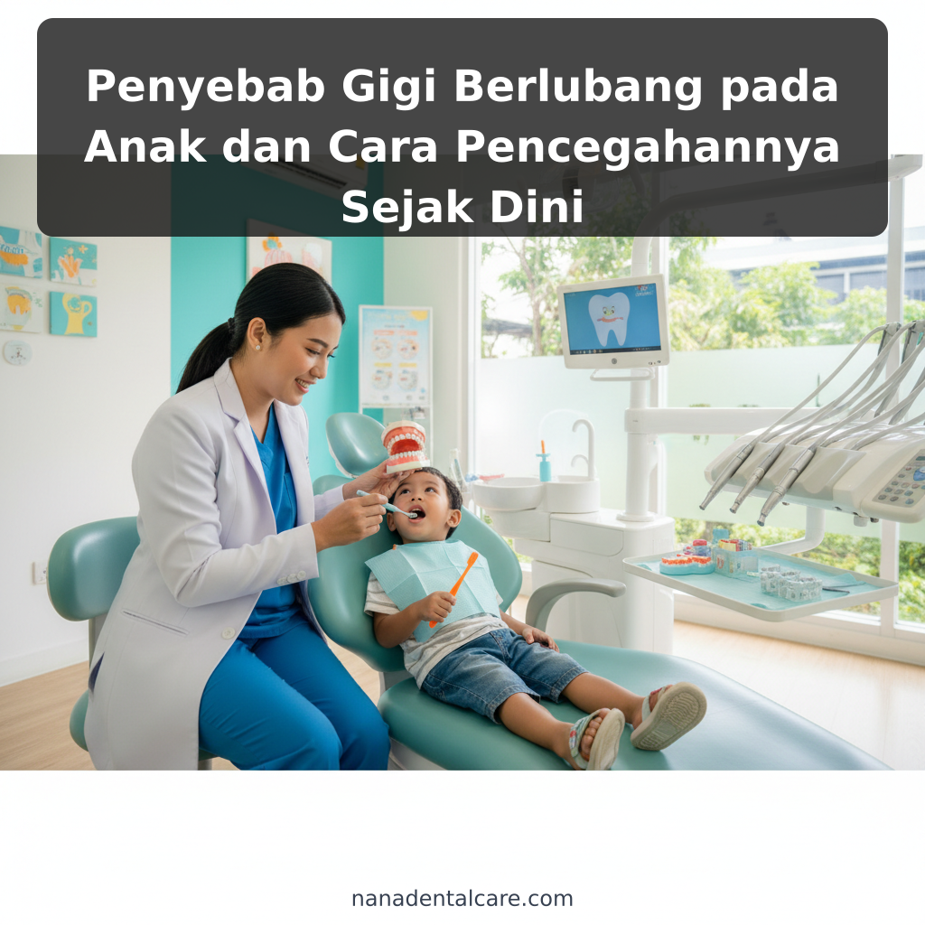 Penyebab Gigi Berlubang pada Anak dan Cara Pencegahannya Sejak Dini