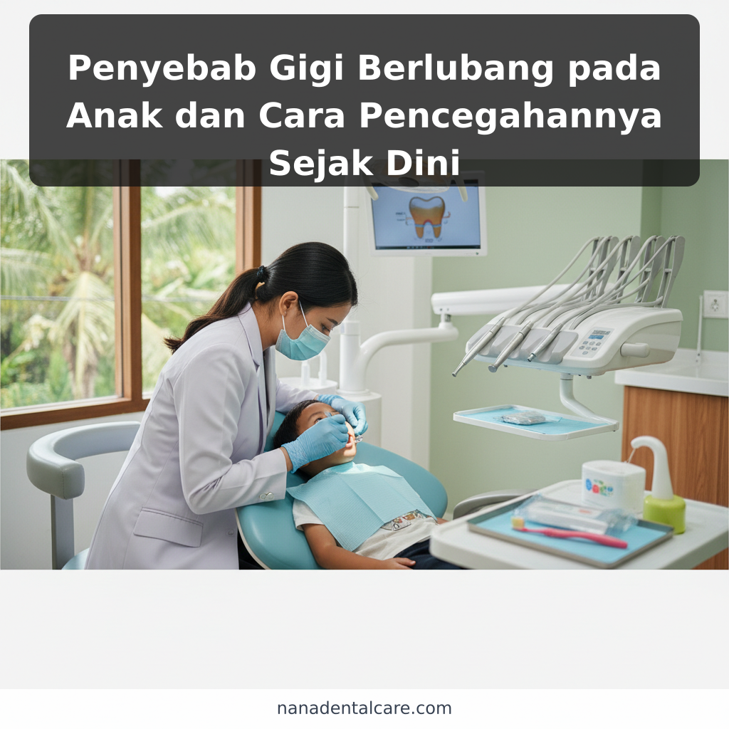 Penyebab Gigi Berlubang pada Anak dan Cara Pencegahannya Sejak Dini - ilustrasi