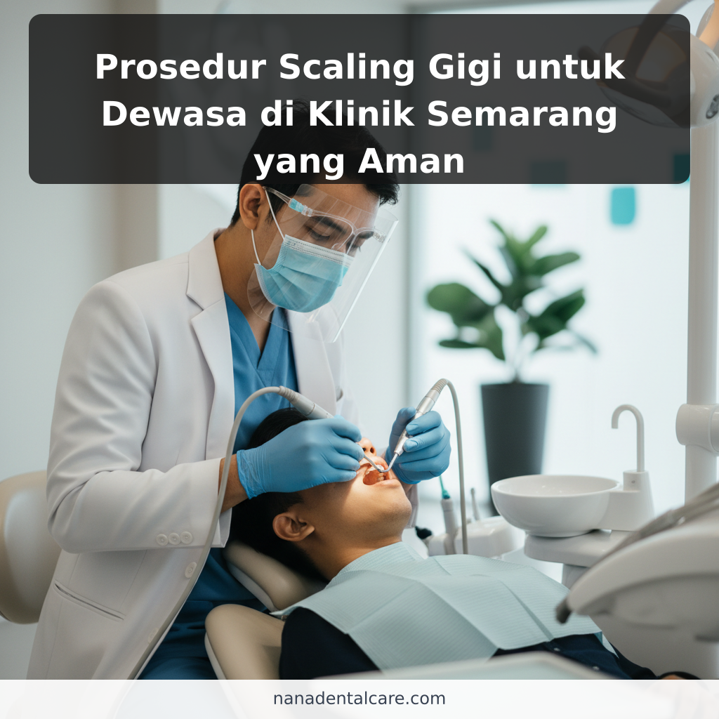 Prosedur Scaling Gigi untuk Dewasa di Klinik Semarang yang Aman