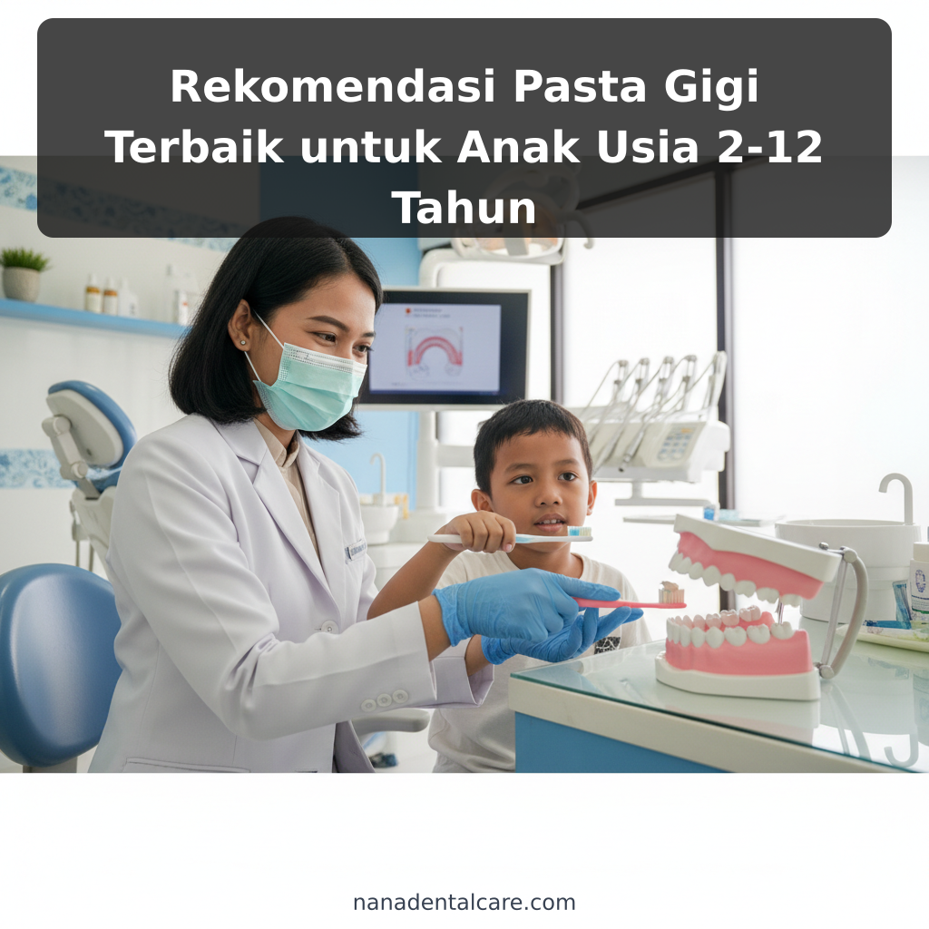 Rekomendasi Pasta Gigi Terbaik untuk Anak Usia 2-12 Tahun