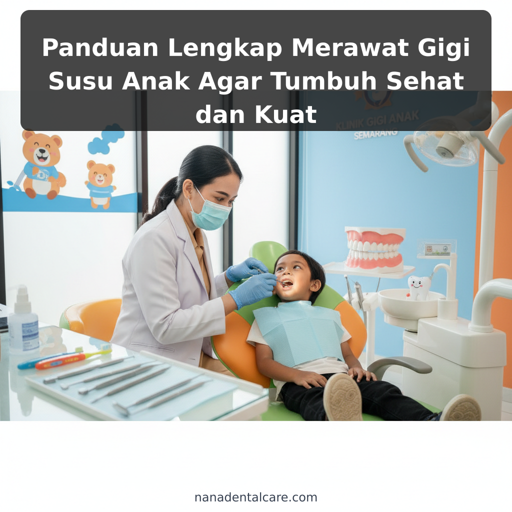 Panduan Lengkap Merawat Gigi Susu Anak Agar Tumbuh Sehat dan Kuat