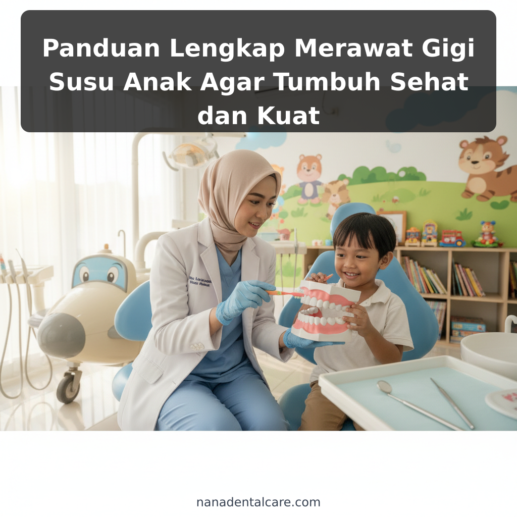 Panduan Lengkap Merawat Gigi Susu Anak Agar Tumbuh Sehat dan Kuat - ilustrasi