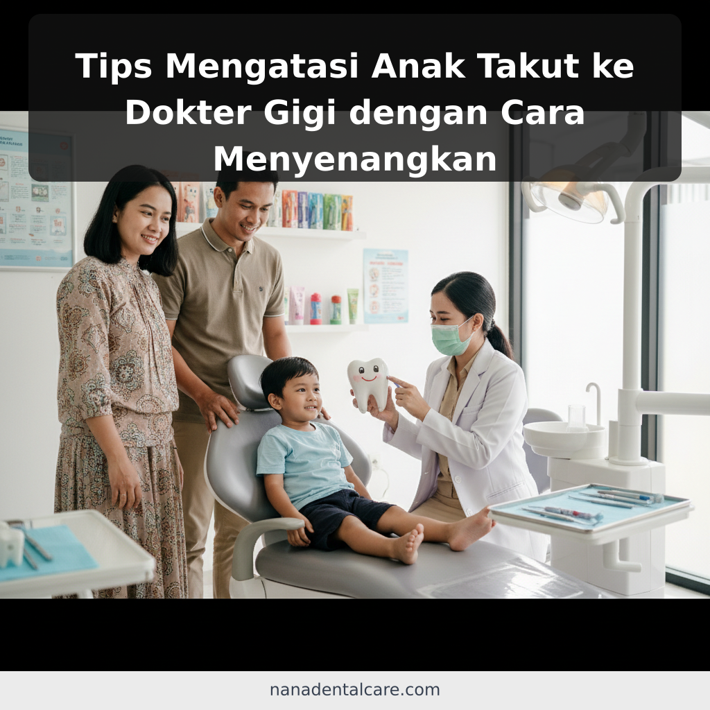 Tips Mengatasi Anak Takut ke Dokter Gigi dengan Cara Menyenangkan - ilustrasi