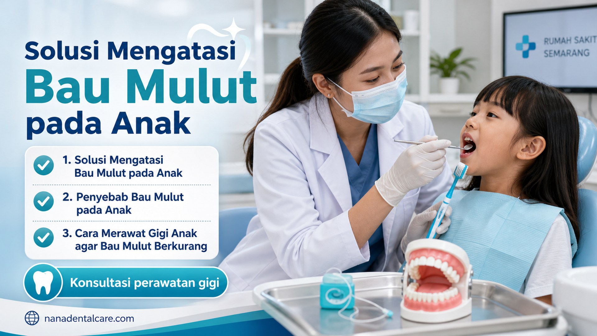 kesehatan gigi anak - Solusi Mengatasi Bau Mulut pada Anak