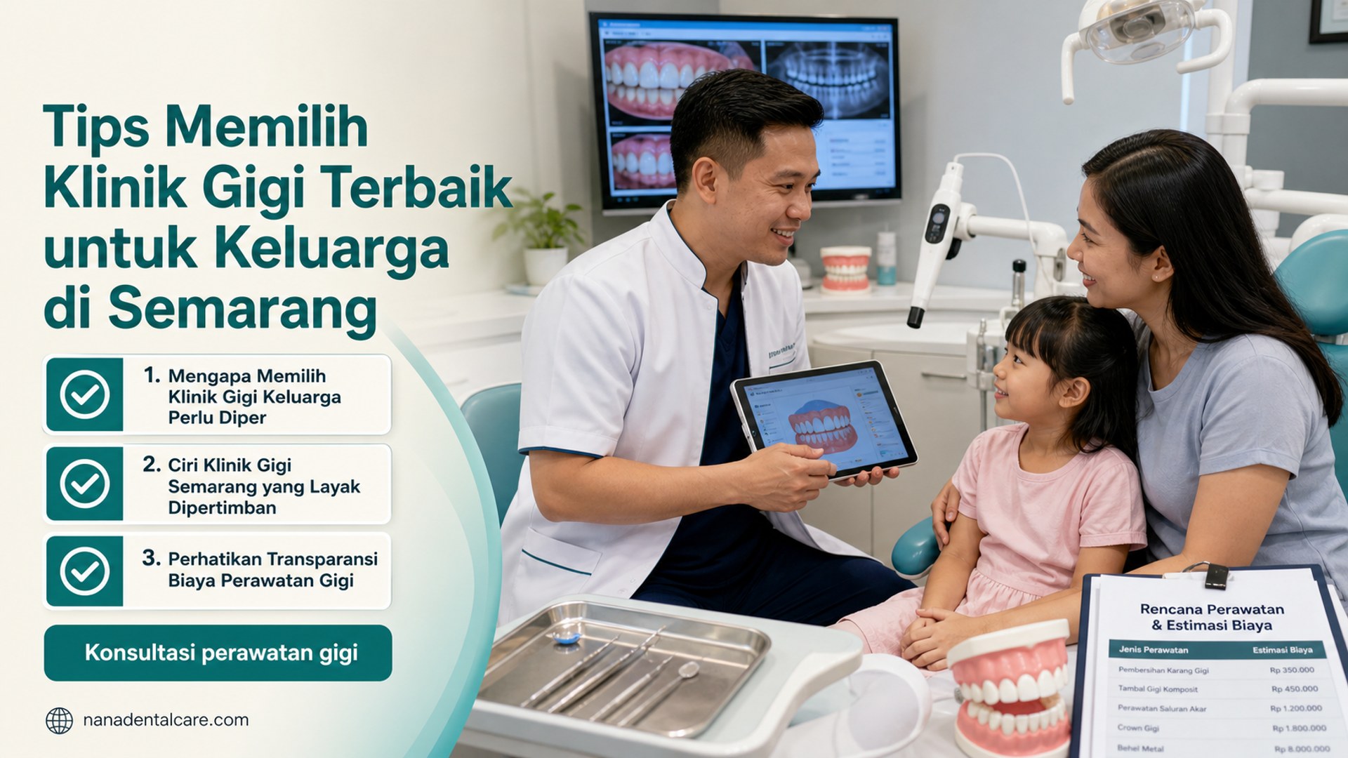 kesehatan gigi anak - Tips Memilih Klinik Gigi Terbaik untuk Keluarga di Semarang