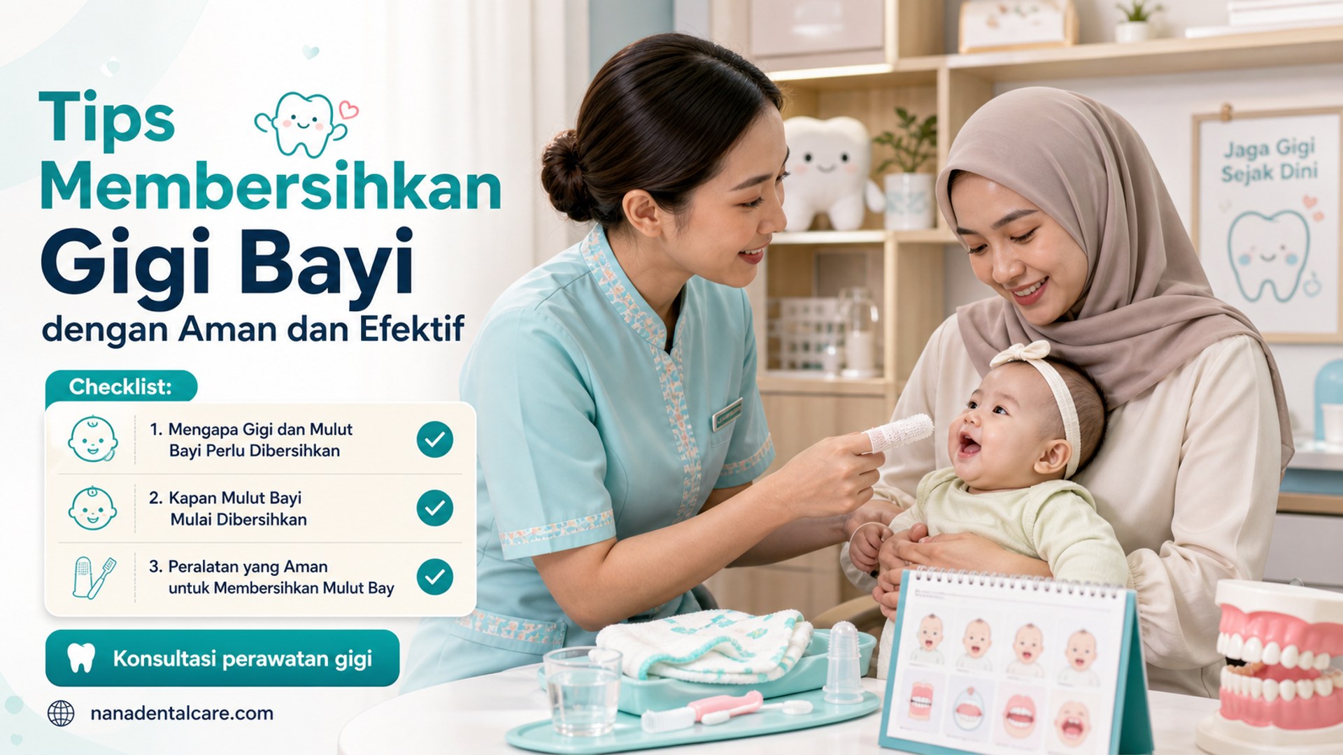 kesehatan gigi anak - Tips Membersihkan Gigi Bayi dengan Aman dan Efektif