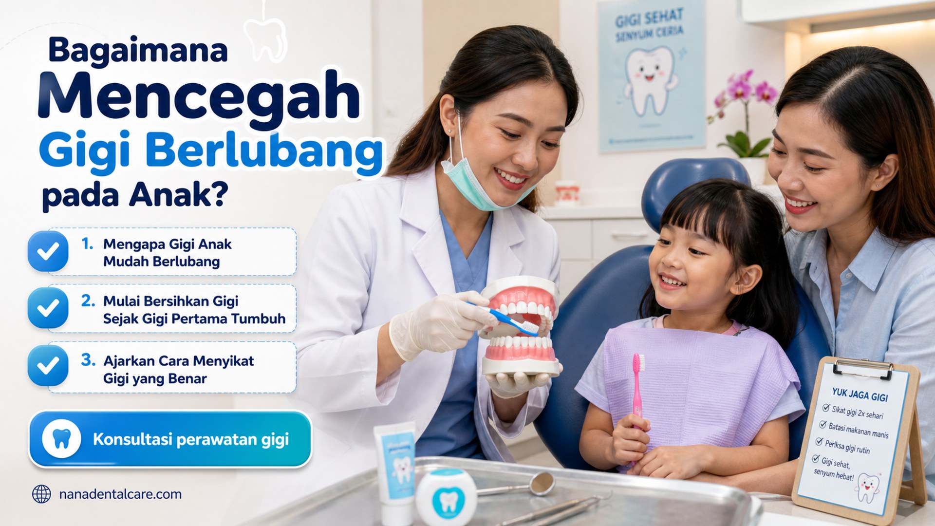 kesehatan gigi anak - Bagaimana Mencegah Gigi Berlubang pada Anak?