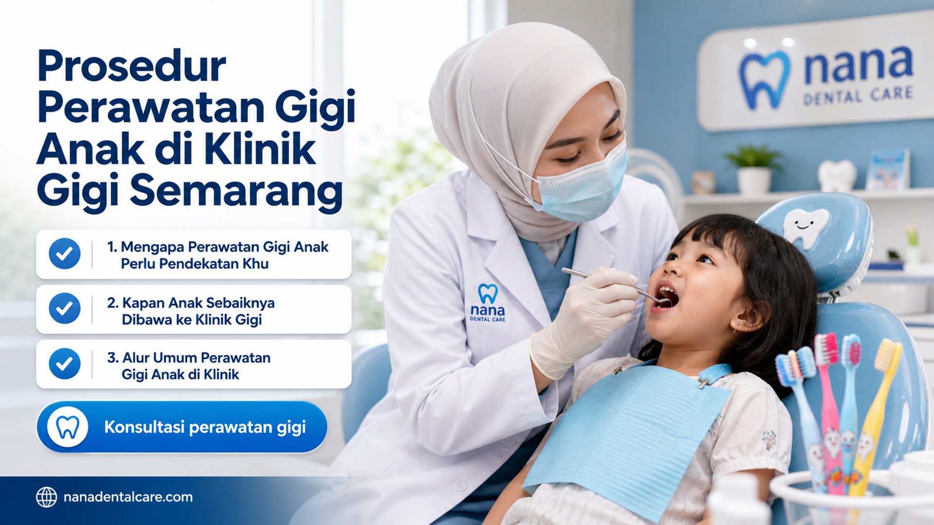 kesehatan gigi anak - Prosedur Perawatan Gigi Anak di Klinik Gigi Semarang