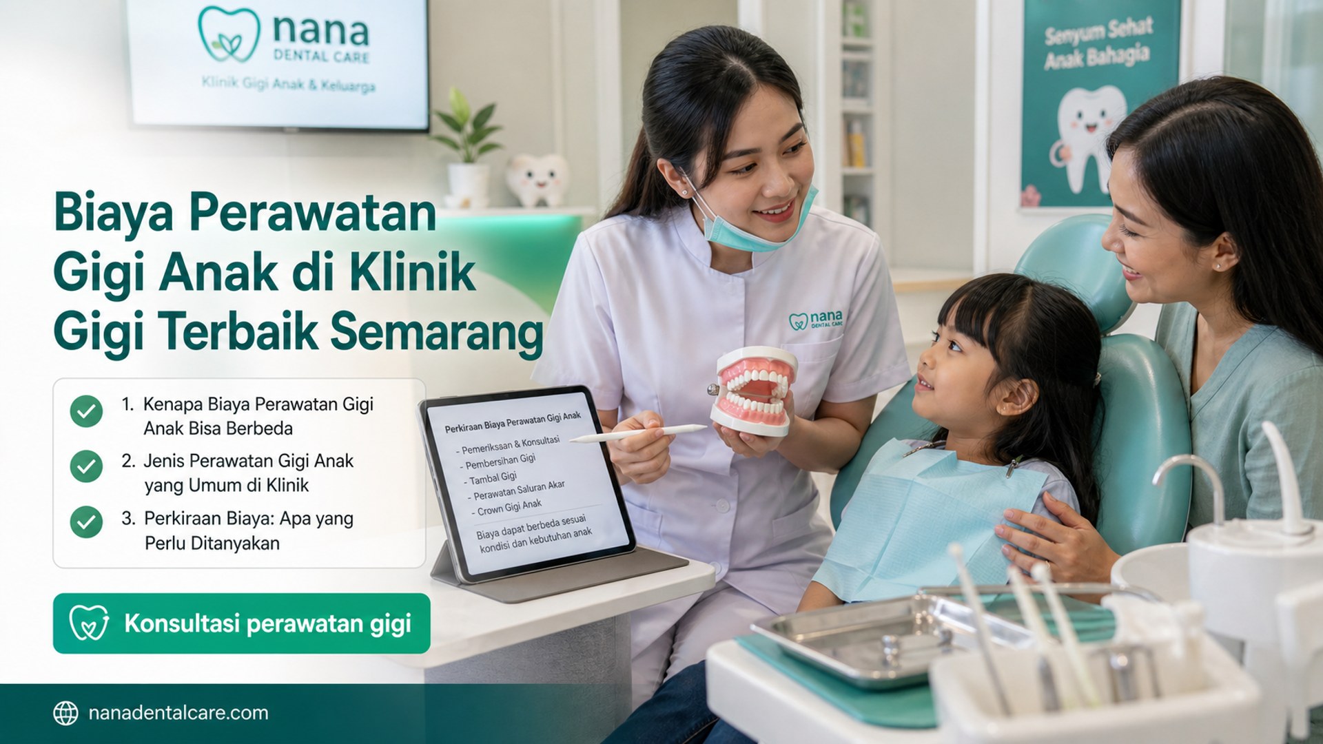 kesehatan gigi anak - Biaya Perawatan Gigi Anak di Klinik Gigi Terbaik Semarang
