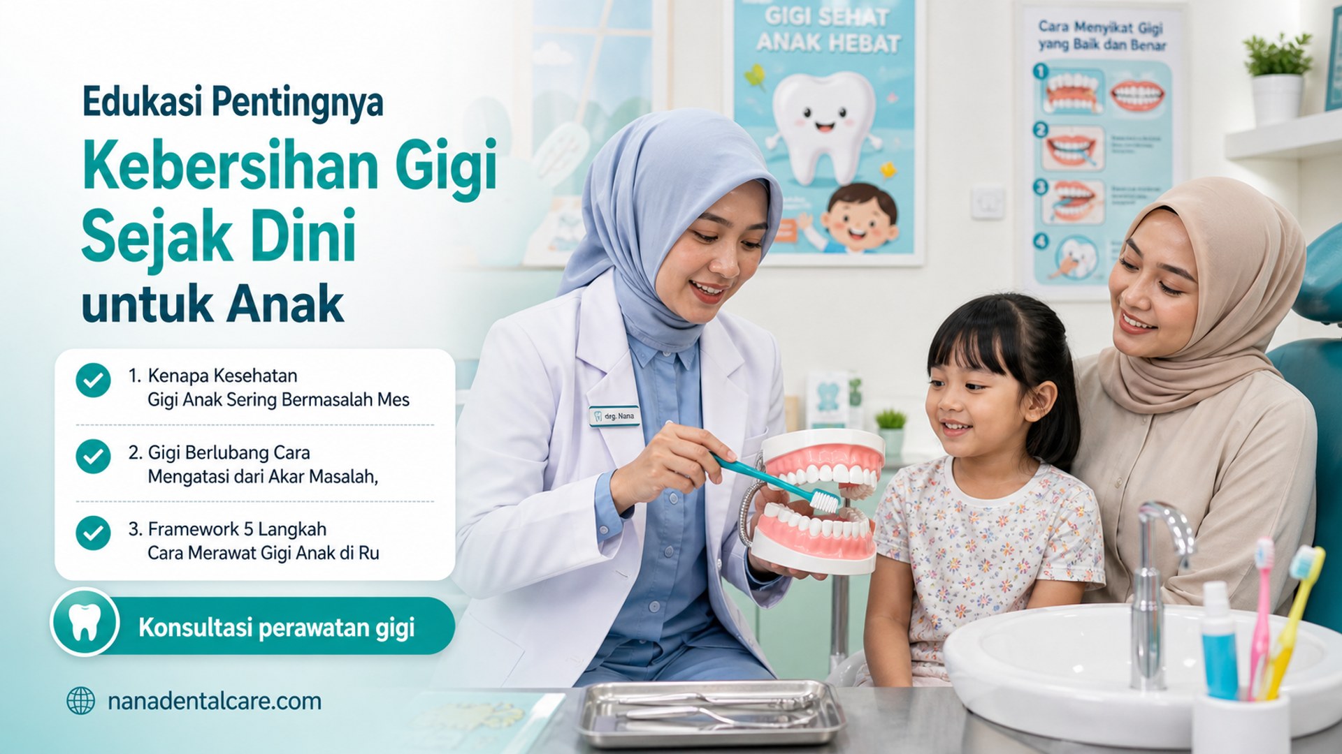 kesehatan gigi anak - Edukasi Pentingnya Kebersihan Gigi Sejak Dini untuk Anak