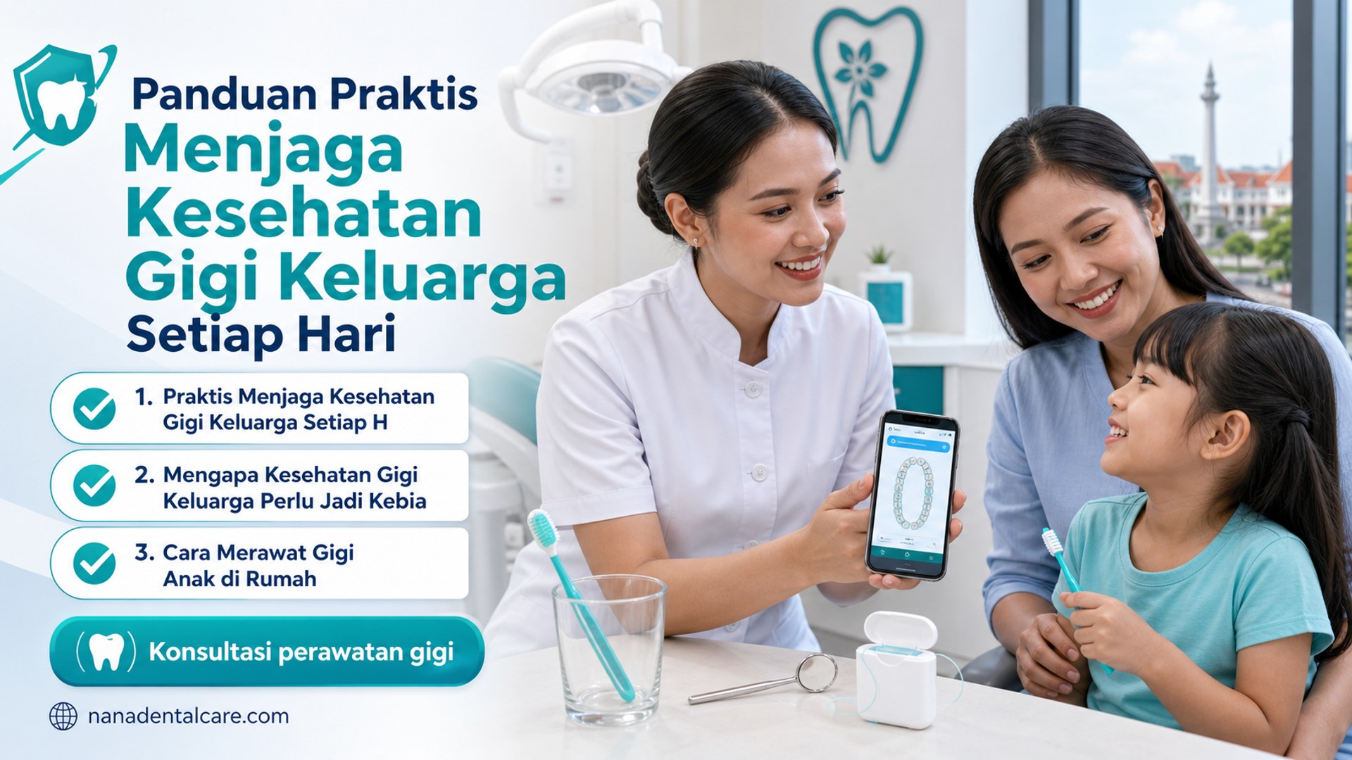 kesehatan gigi anak - Panduan Praktis Menjaga Kesehatan Gigi Keluarga Setiap Hari