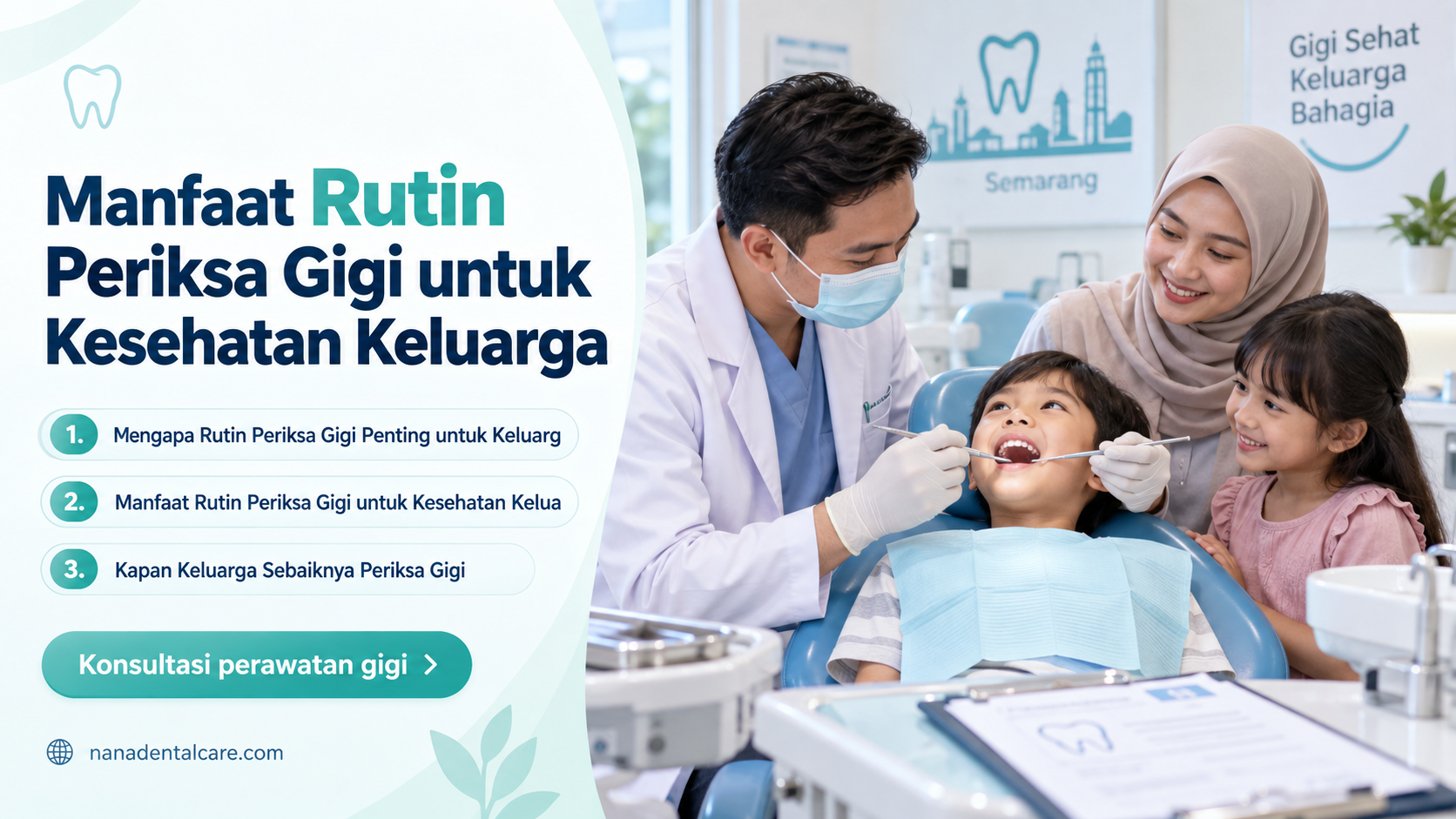 kesehatan gigi anak - Manfaat Rutin Periksa Gigi untuk Kesehatan Keluarga