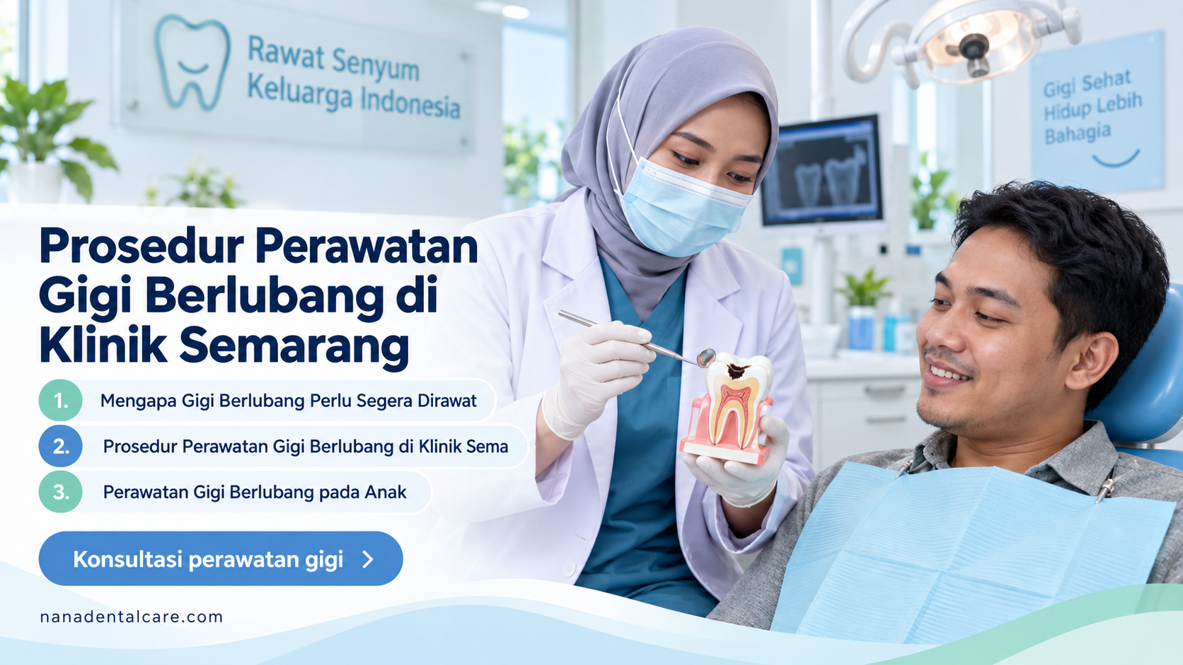 kesehatan gigi anak - Prosedur Perawatan Gigi Berlubang di Klinik Semarang