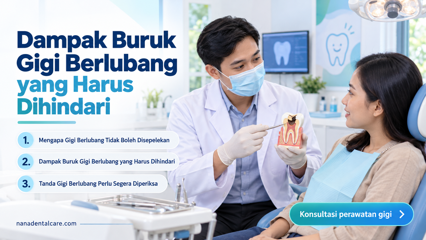 kesehatan gigi anak - Dampak Buruk Gigi Berlubang yang Harus Dihindari